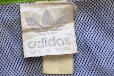 画像4: 90s adidasアディダス マルチカラー 切り替え ナイロンジャケット 黒×青×紫×黄緑 (4)