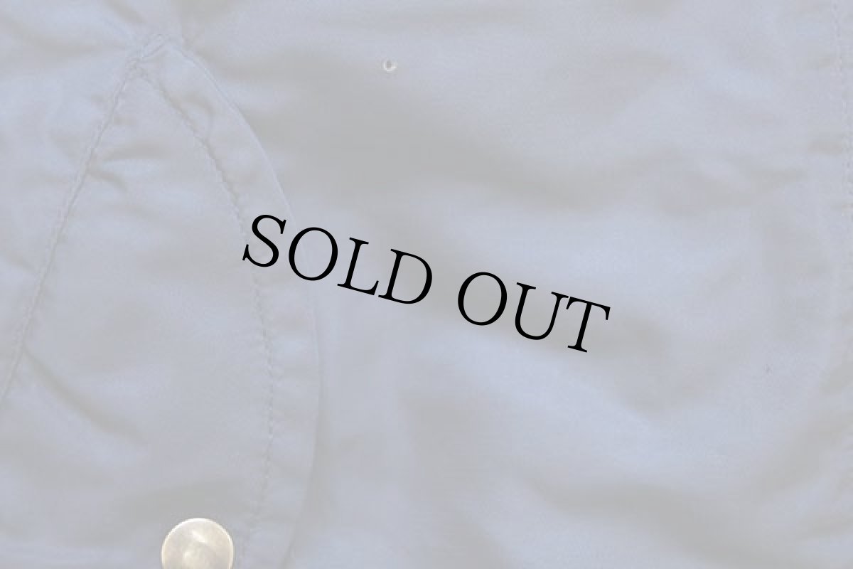 画像7: 90s イタリア製 Levi'sリーバイス MA-1タイプ ロゴ刺繍 ナイロン フライトジャケット 濃紺 M★ユーロ (7)