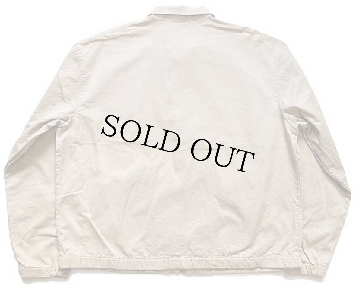 画像2: 90s ポロ ラルフローレン ワンポイント チンスト付き コットンジャケット カーキ L (2)