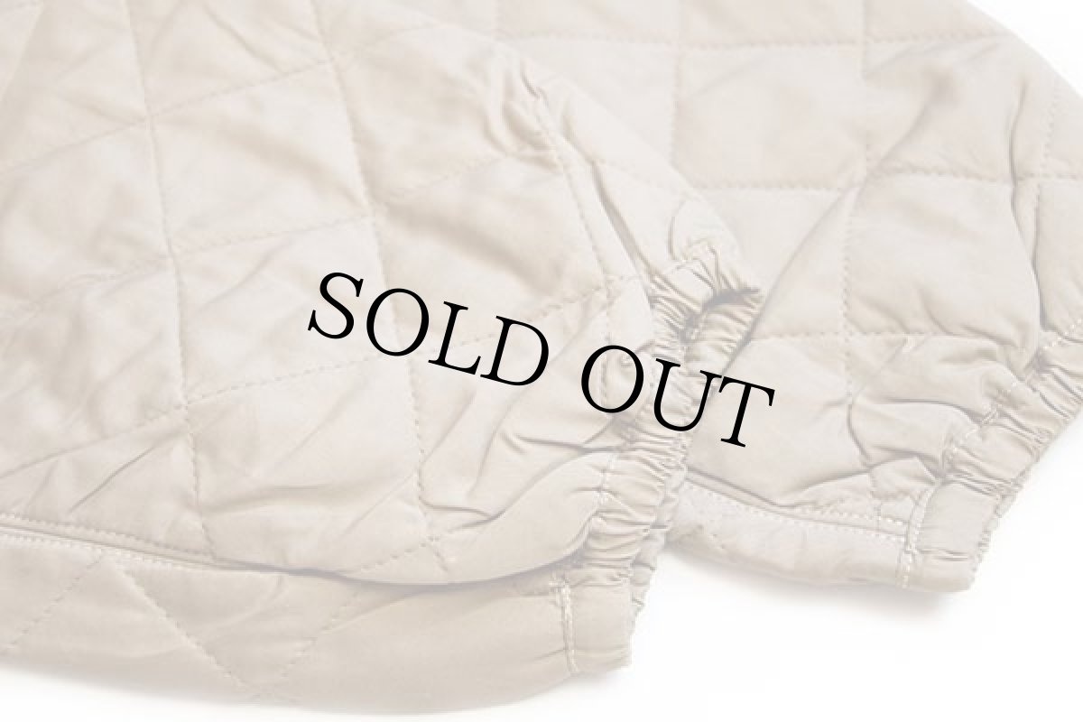画像7: 60s イタリア軍 キルティングライナー ジャケット サンドベージュ 1 (7)