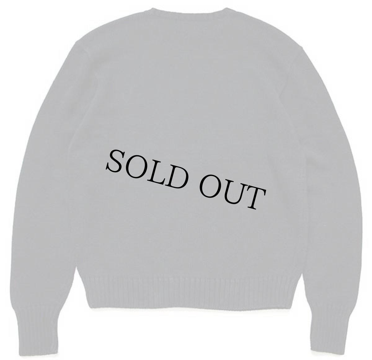 画像2: 90s ポロ ラルフローレン ワンポイント コットンニット セーター 黒 M (2)