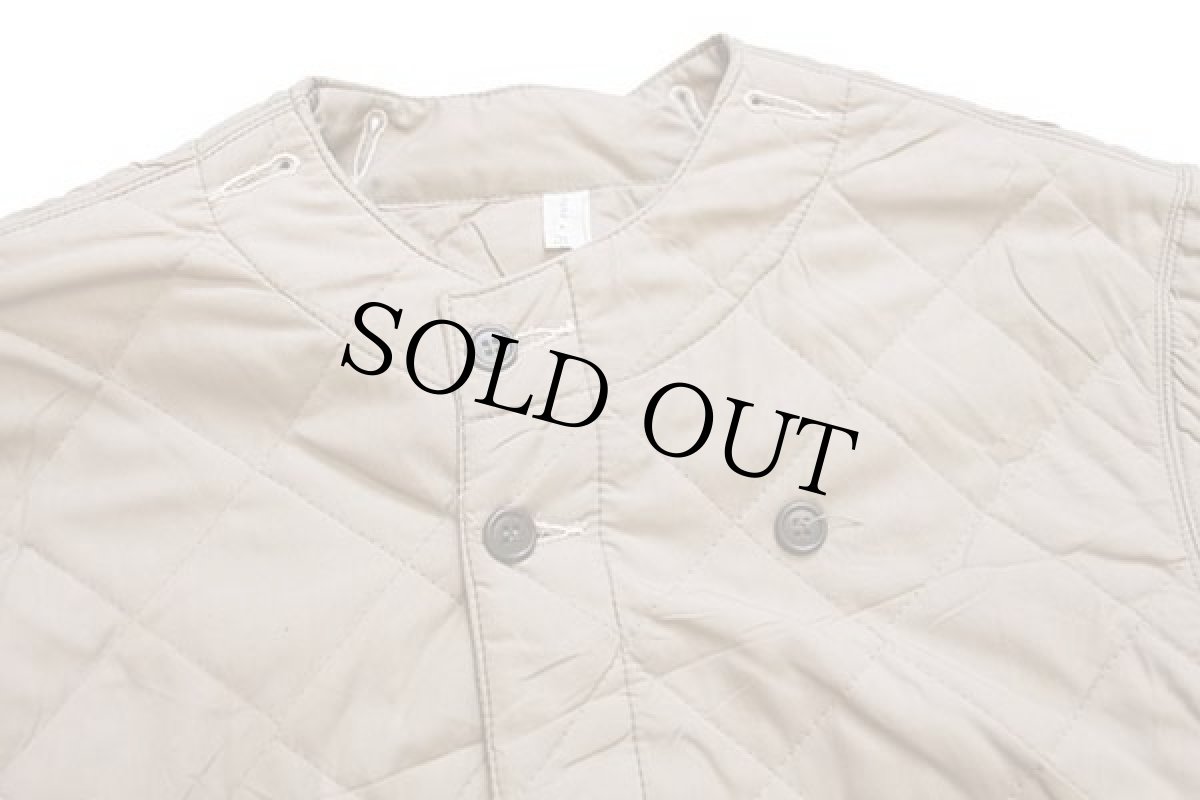 画像3: 60s イタリア軍 キルティングライナー ジャケット サンドベージュ 7 (3)