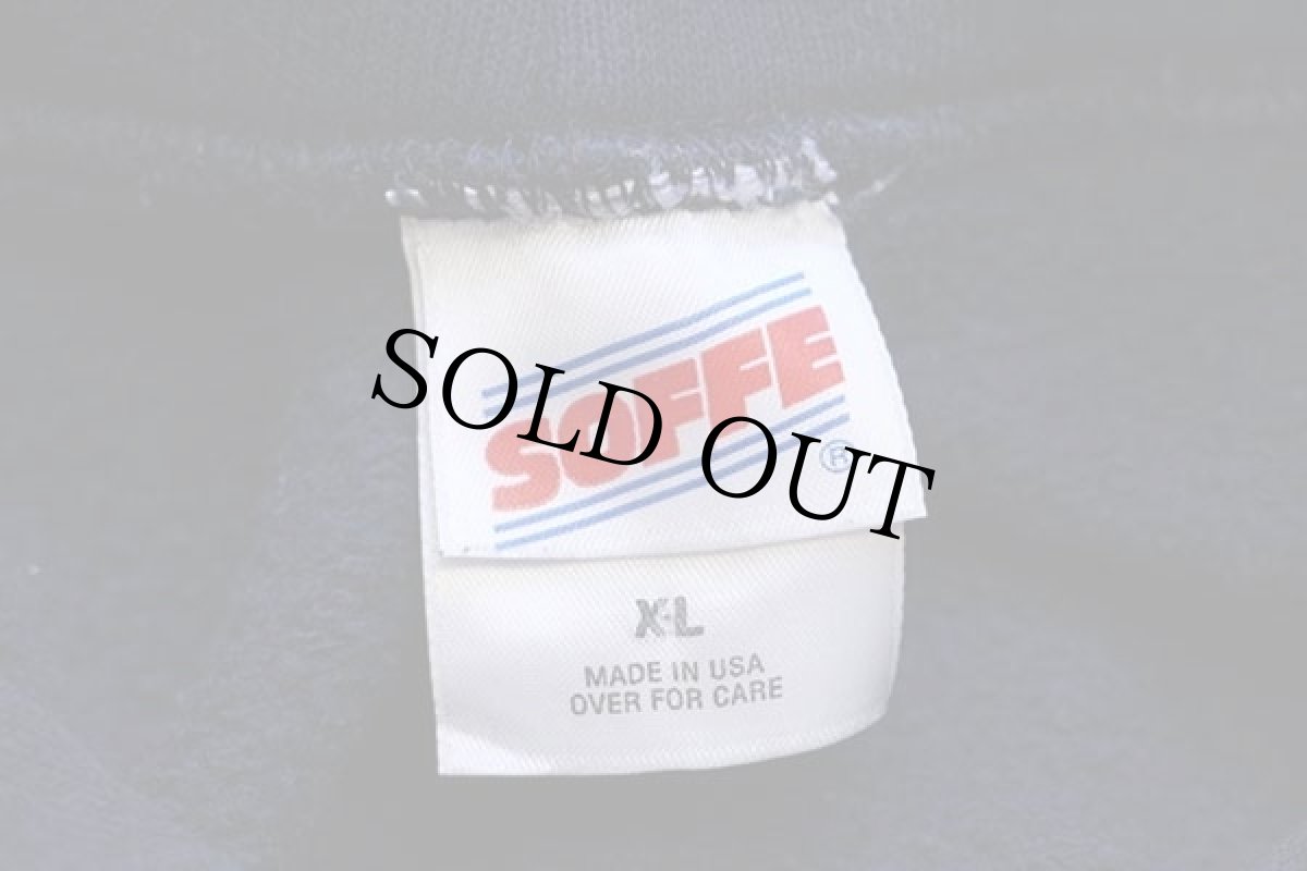 画像4: USA製 米軍 U.S.NAVY 両面リフレクタープリント スウェットパーカー 紺 XL (4)