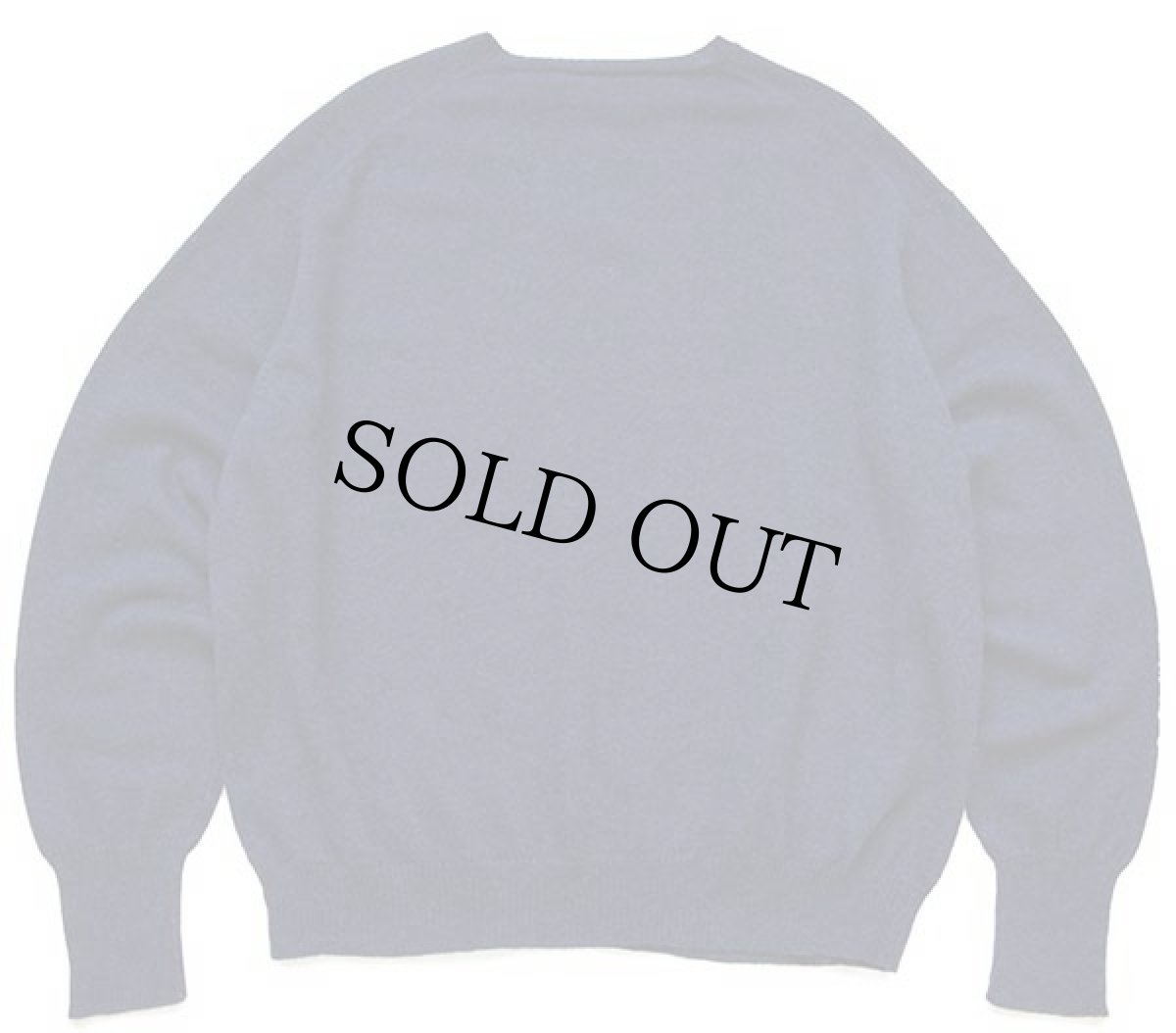 画像2: ポロ ラルフローレン ワンポイント Vネック ラムウールニット セーター 紺 XL (2)