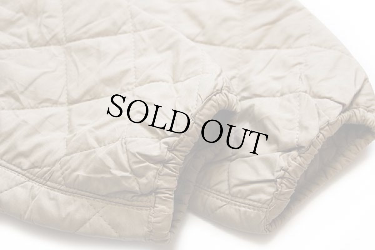 画像6: 60s イタリア軍 キルティングライナー ジャケット サンドベージュ 5★A (6)