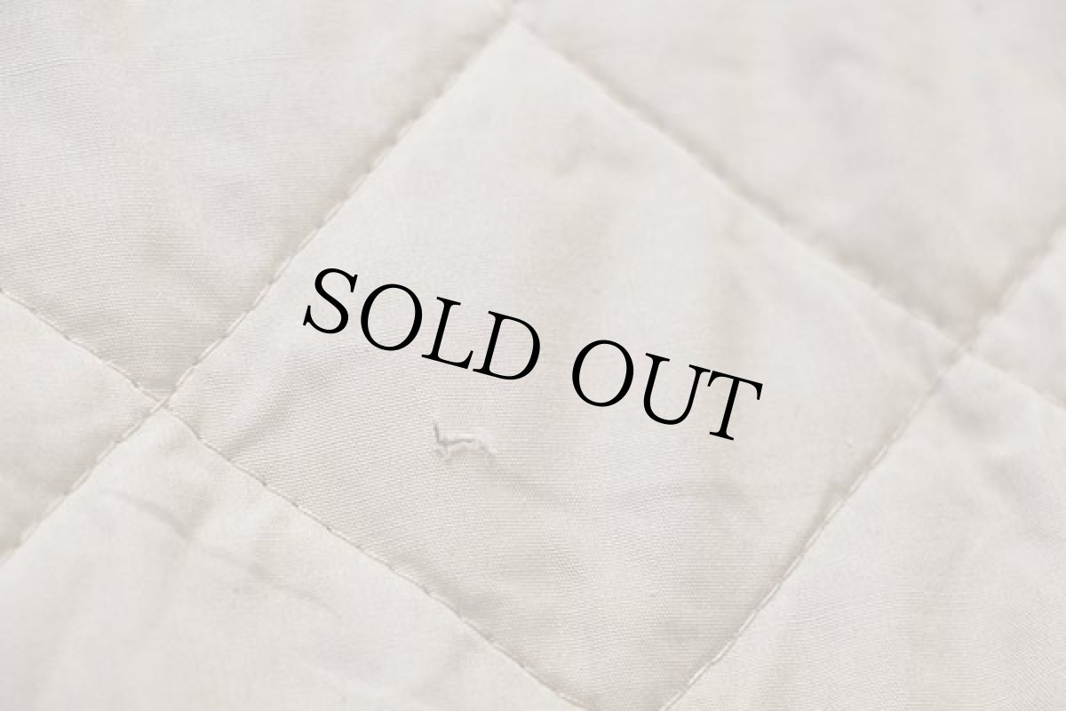 画像7: 60s イタリア軍 キルティングライナー ジャケット サンドベージュ 5★A (7)