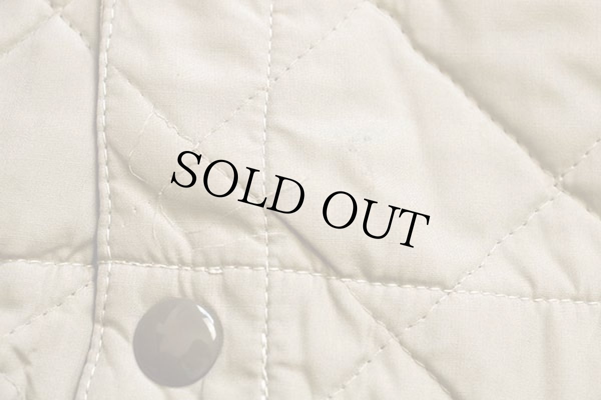 画像6: 60s イタリア軍 キルティングライナー ジャケット サンドベージュ 1 (6)