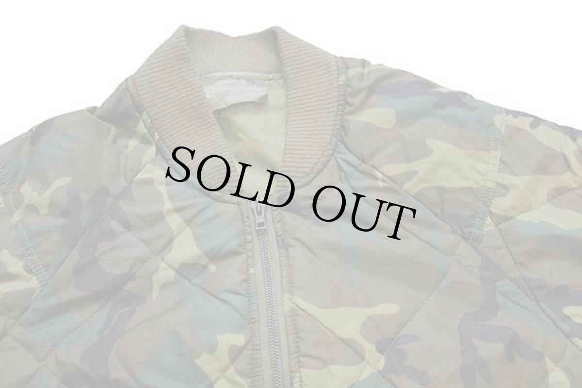 画像3: 90s ユーロ ウッドランドカモ キルティングジャケット 5 (3)