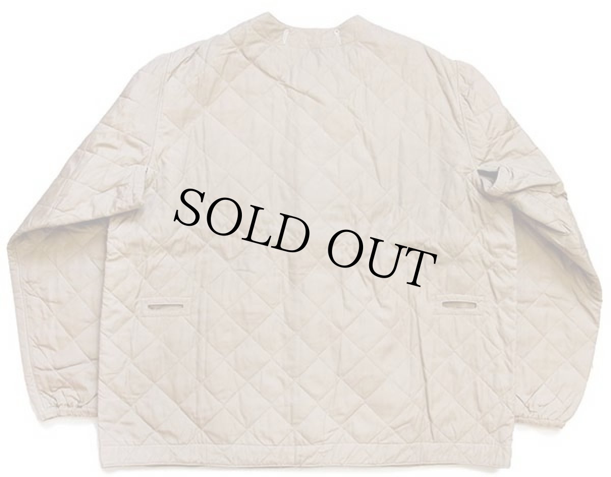 画像2: 60s イタリア軍 キルティングライナー ジャケット サンドベージュ 1 (2)