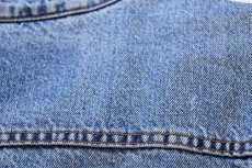 画像8: 90s Levi'sリーバイス 70518 チェック ネルライナー デニムジャケット 4ポケット L (8)