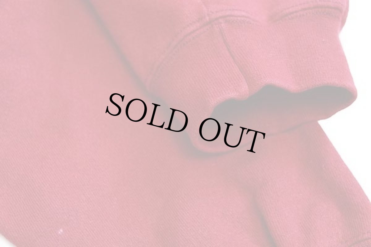 画像5: 90s USA製 LEVI'Sリーバイス ワンポイント スウェット 濃赤 L (5)