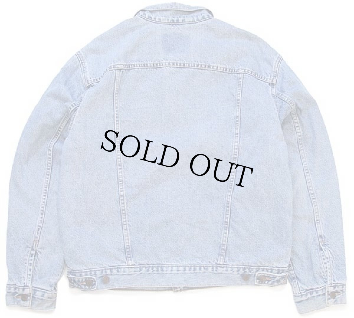 画像2: 90s Levi'sリーバイス 70518 チェック ネルライナー デニムジャケット 4ポケット L (2)