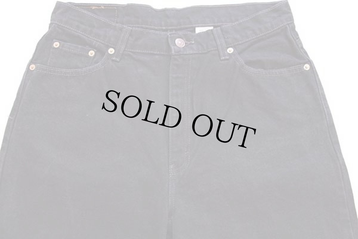 画像4: 90s Levi'sリーバイス 512 ブラック デニムパンツ 14 REG.M★08 (4)