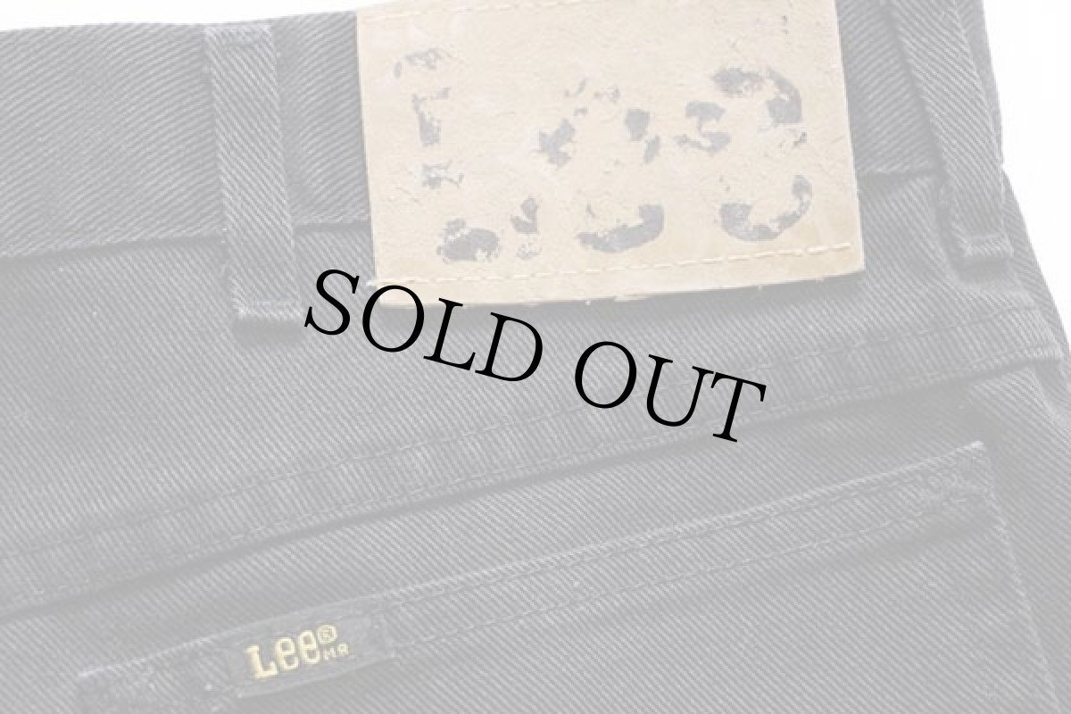 画像6: 90s Leeリー カツラギパンツ 黒 w38 (6)