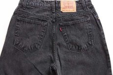 画像5: 90s Levi'sリーバイス 551 ブラック デニムパンツ 12 MED (5)