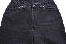 画像4: 90s USA製 Levi'sリーバイス 512 ブラック デニムパンツ 13 S★06 (4)