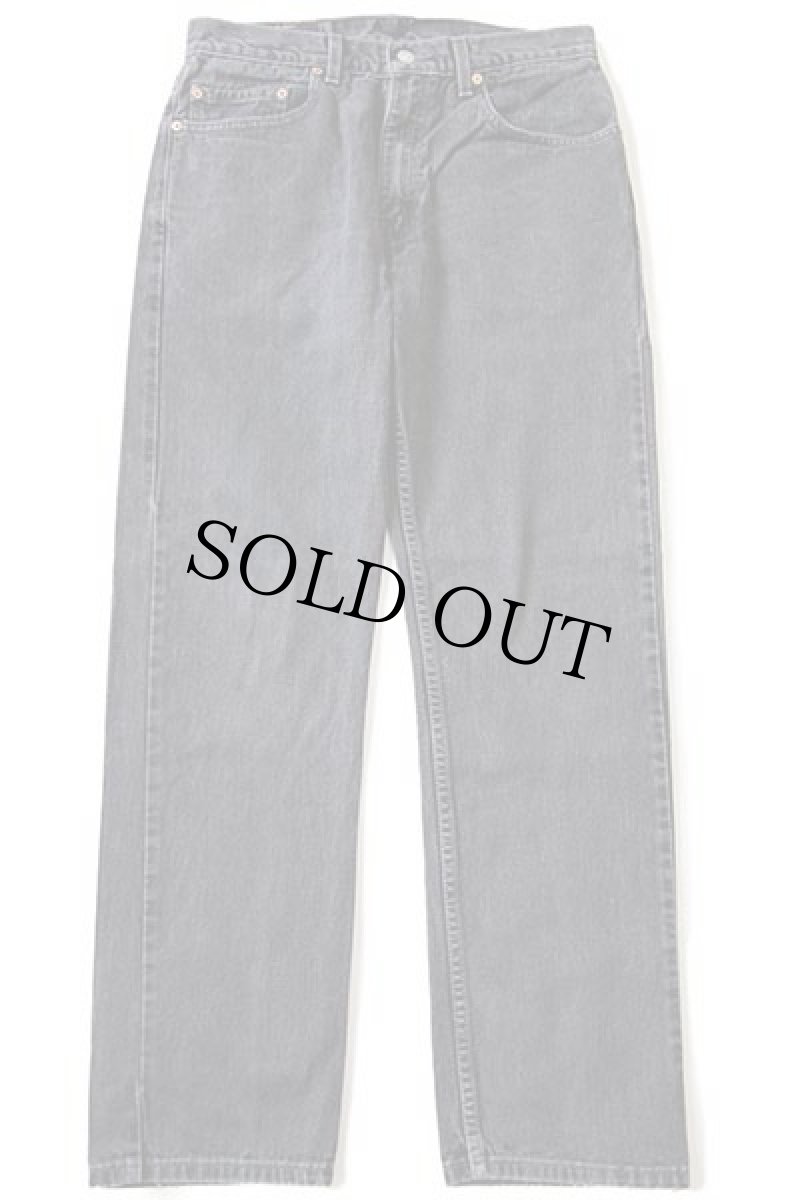 画像2: 00s メキシコ製 Levi'sリーバイス 505 ブラック デニムパンツ w33 L32★39 (2)