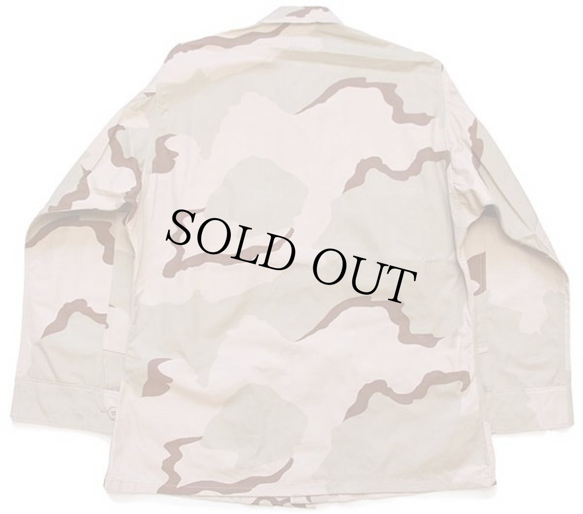 画像2: デッドストック★00s 米軍 U.S.NAVY パッチ付き デザートカモ BDU ジャケット L-R (2)