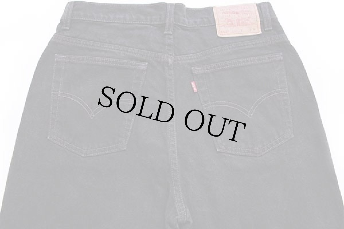 画像5: 90s Levi'sリーバイス 512 ブラック デニムパンツ 14 REG.M★08 (5)