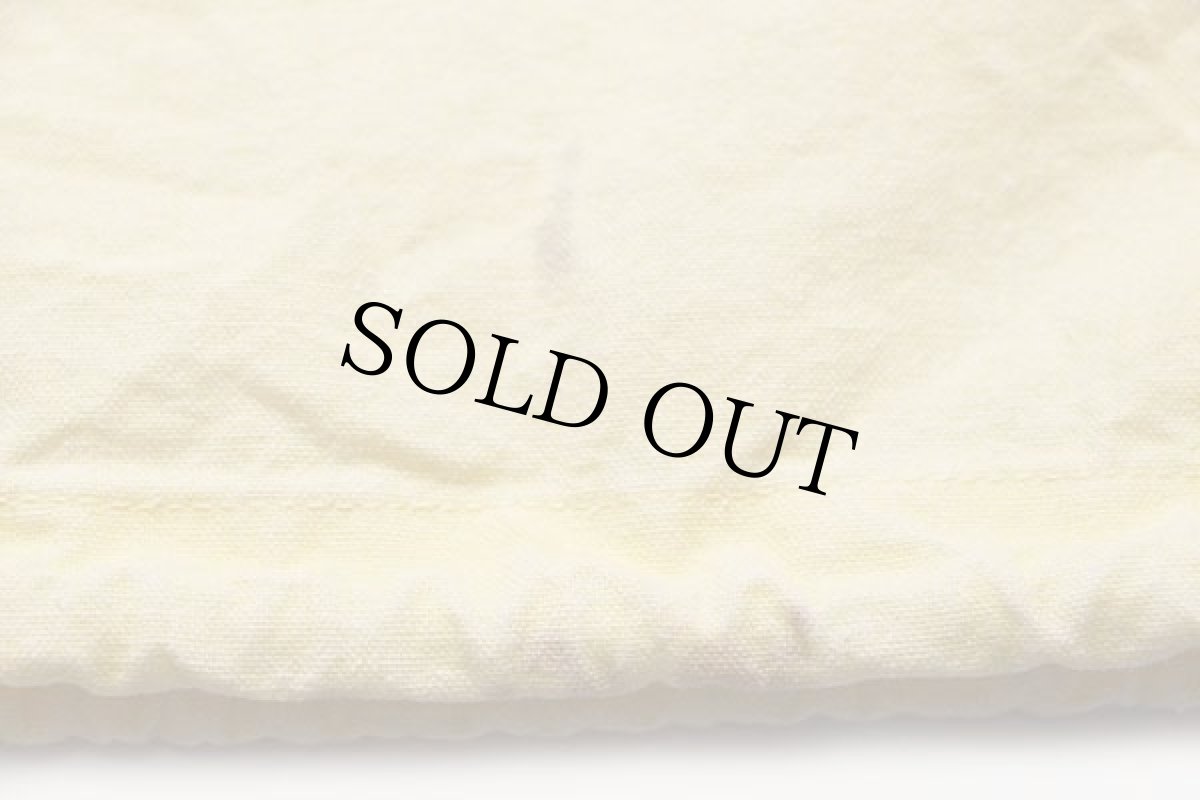 画像6: 80s イタリア製 Levi'sリーバイス コットン キャンバス ベスト パステルカラー イエロー M★ユーロ (6)