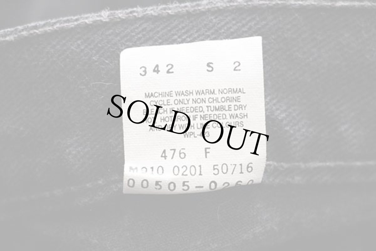 画像7: 00s カナダ製 Levi'sリーバイス 505 ブラック デニムパンツ w36 L32★48 (7)