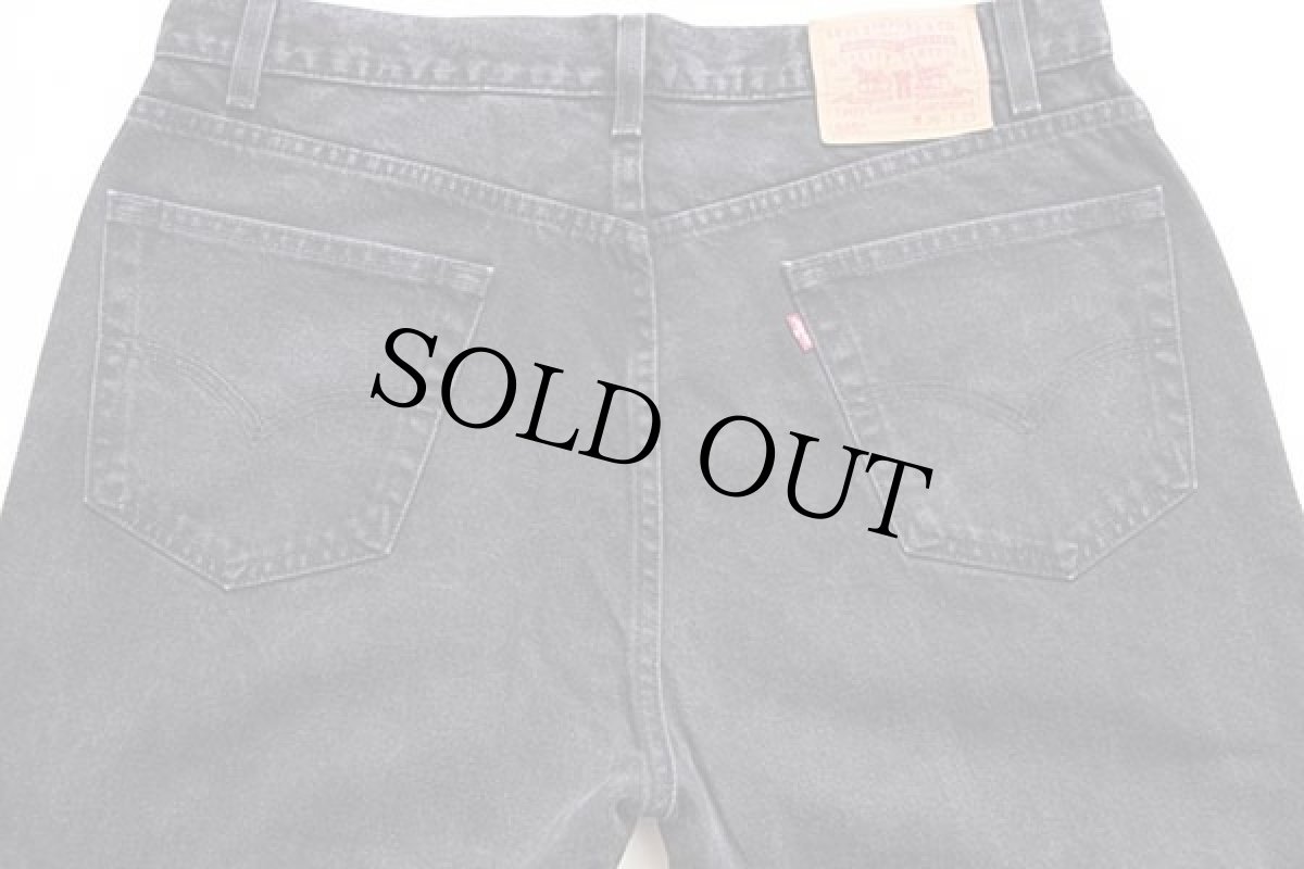 画像5: 00s メキシコ製 Levi'sリーバイス 505 ブラック デニムパンツ w36 L29 (5)