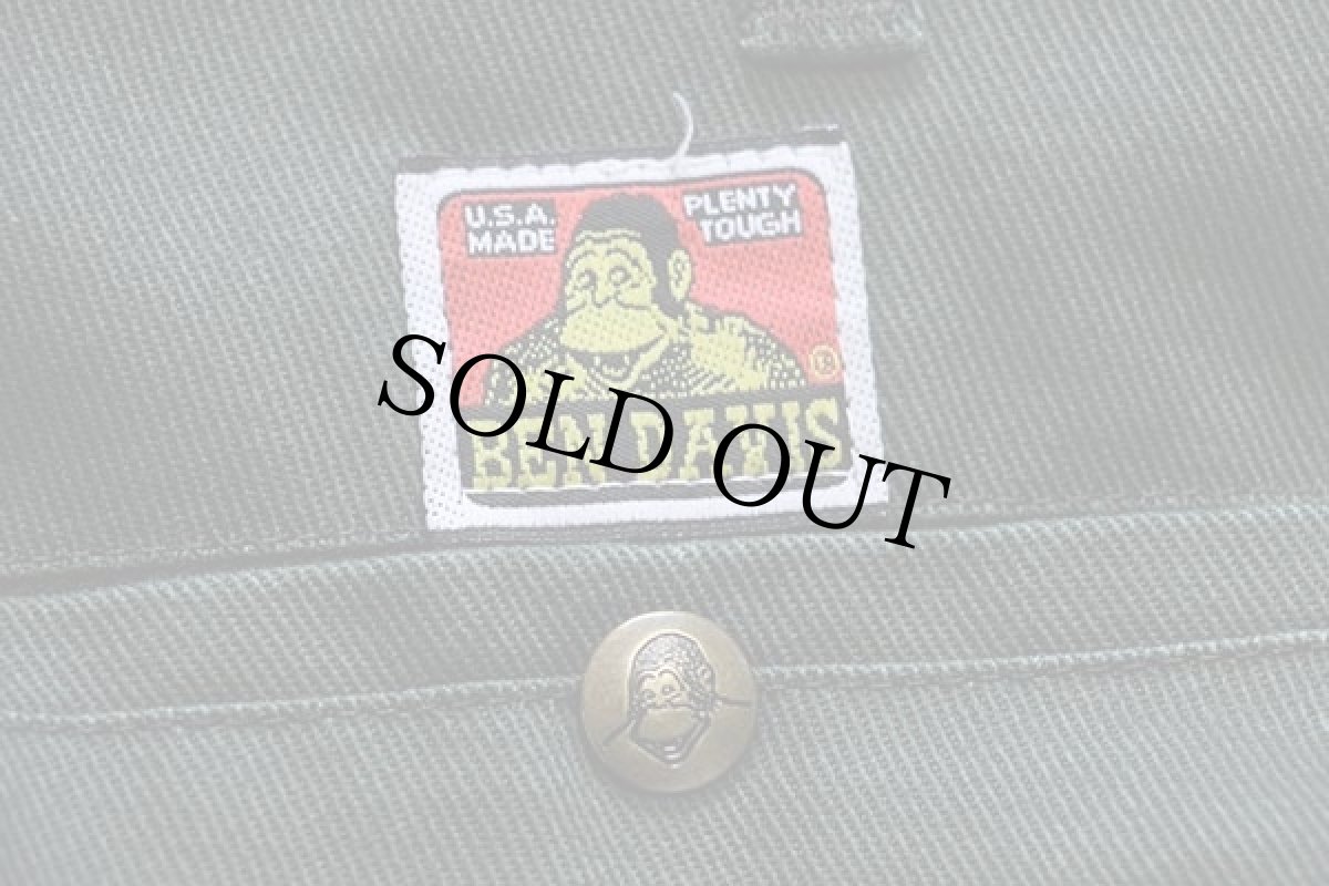 画像6: 90s BEN DAVISベンデイビス ワークパンツ 深緑 w33 (6)