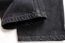 画像8: 90s メキシコ製 Levi'sリーバイス 512 ブラック デニムパンツ 10 REG.M★09 (8)