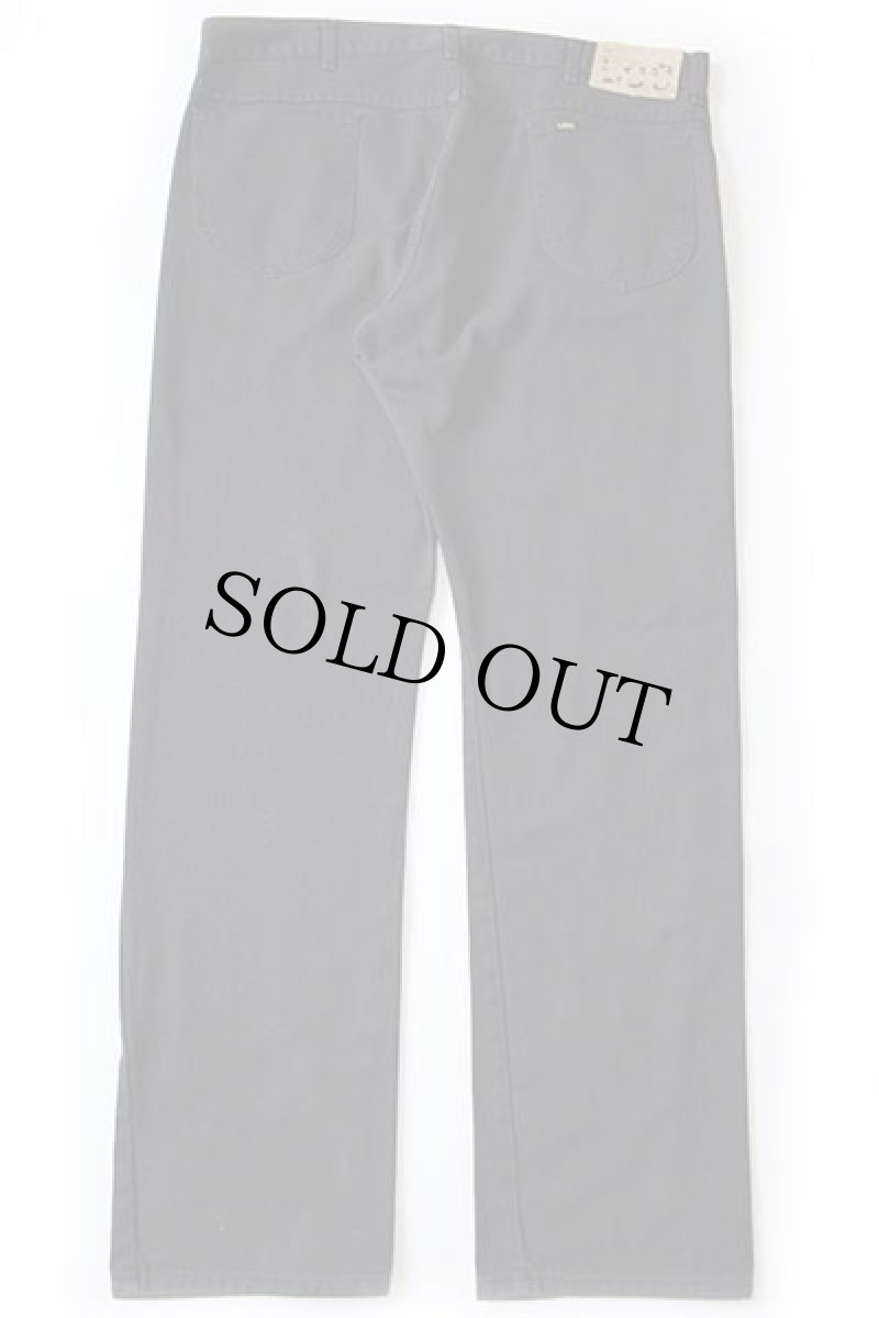 画像3: 90s Leeリー カツラギパンツ 黒 w38 (3)