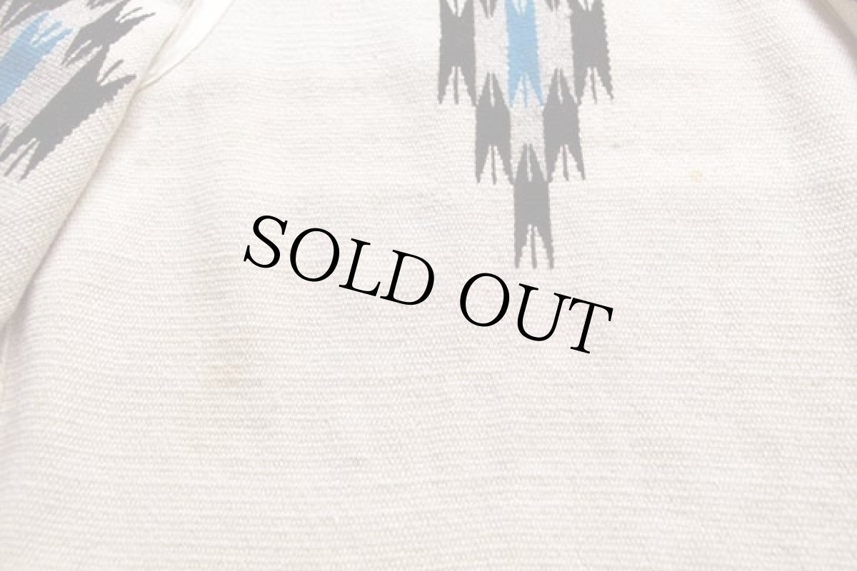 画像5: ORTEGA'Sオルテガ ネイティブ柄 チマヨ ラグ ベスト ナチュラル 40 (5)