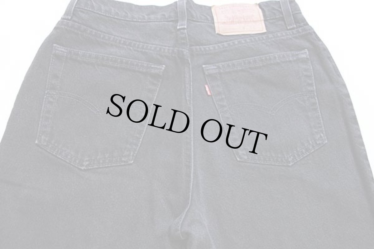 画像5: 90s USA製 Levi'sリーバイス 512 ブラック デニムパンツ 13 S★06 (5)