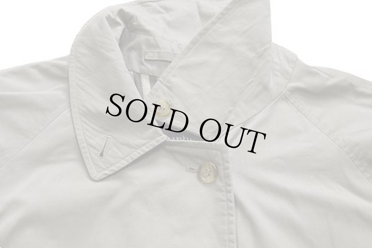 画像4: 70s 英国製 Burberrysバーバリー PRORSUM ステンカラーコート グリーングレー 14 (4)