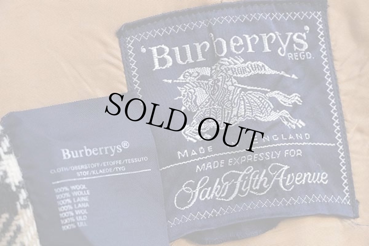 画像7: 70s 英国製 Burberrysバーバリー PRORSUM ノバチェック タータンチェック ウールライナー 10★コート (7)