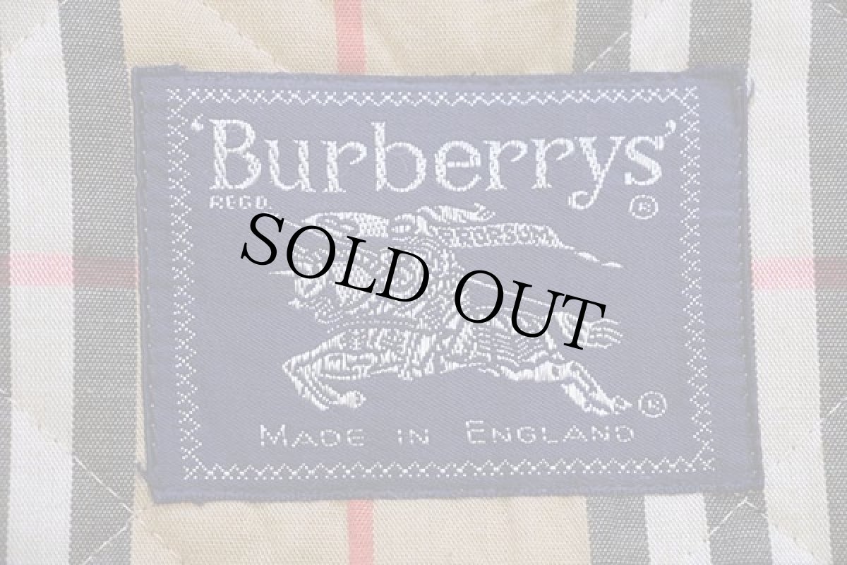 画像5: 80s 英国製 Burberrysバーバリー PRORSUM ノバチェック タータンチェック キルティングライナー★コート (5)