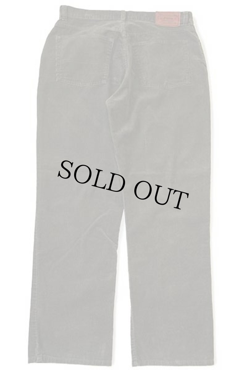 画像3: ポロ ラルフローレン コットン コーデュロイパンツ オリーブ w33 L30 (3)