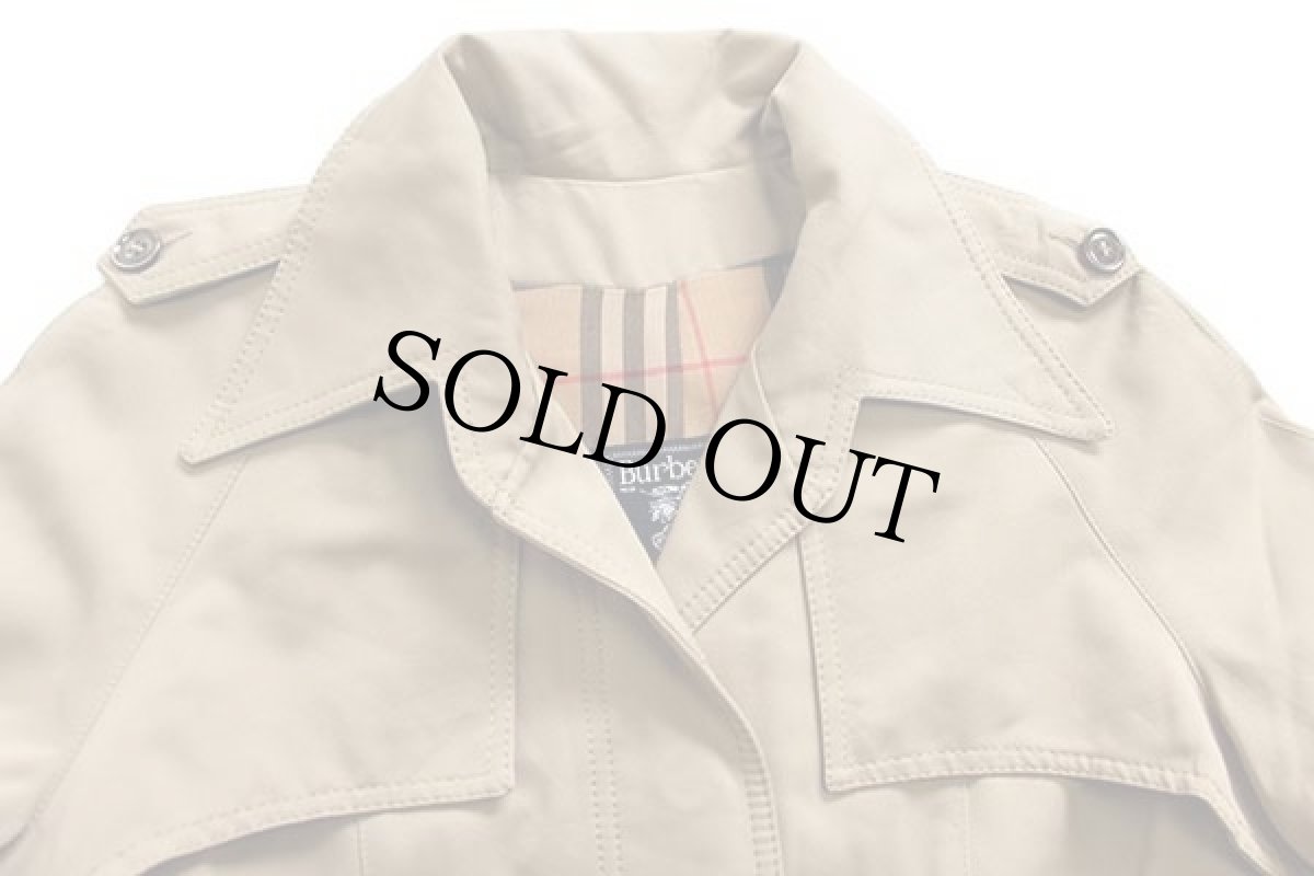 画像4: 80s 英国製 Burberrysバーバリー PRORSUM トレンチコート カーキ (4)