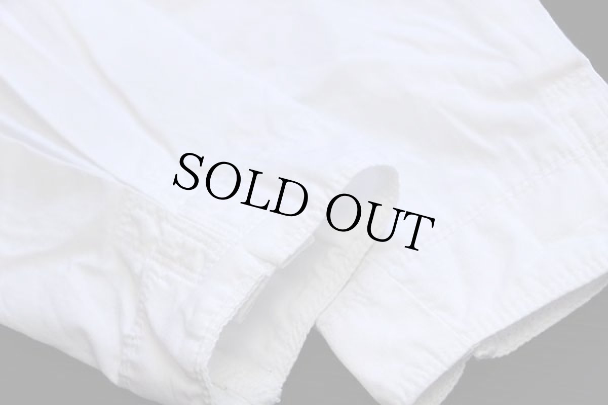 画像6: 90s イタリア製 RIFLE スタンドカラー コットンジャケット 白 M (6)