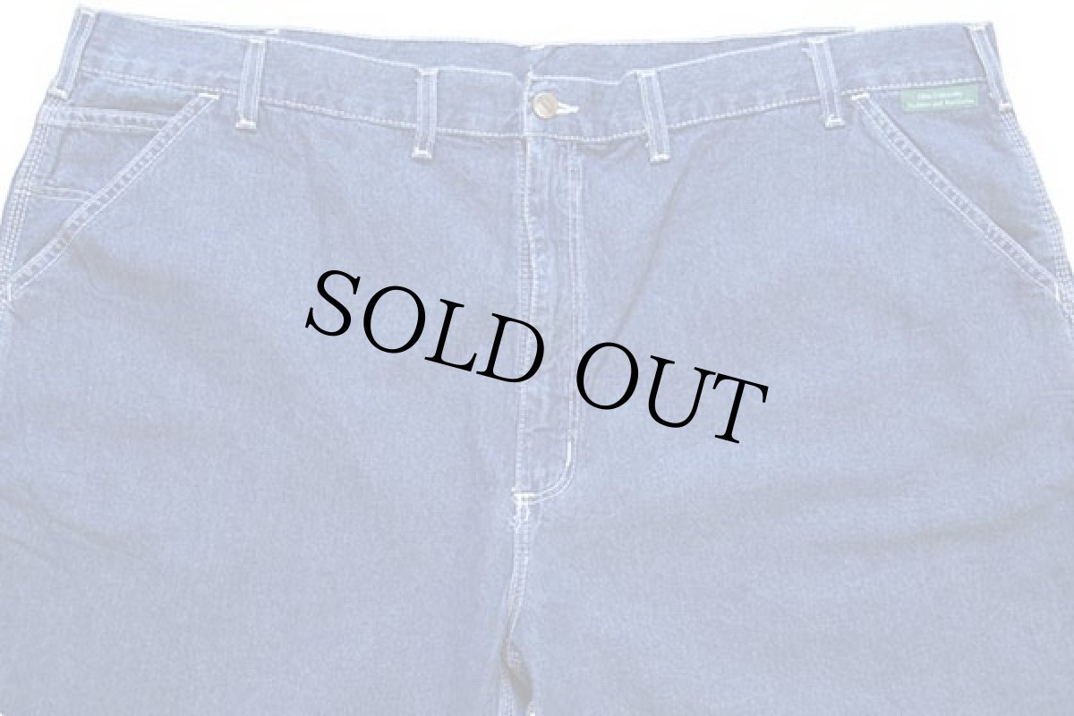 画像4: デッドストック★00s メキシコ製 carharttカーハート デニム ペインターパンツ w48 L28★特大 (4)