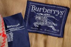 画像6: 80s 英国製 Burberrysバーバリー PRORSUM ノバチェック タータンチェック ウールライナー 52★コート (6)