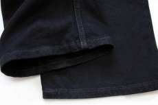 画像7: デッドストック★メキシコ製 Levi'sリーバイス 550 ブラック デニムパンツ w33 L28 HUSKY (7)