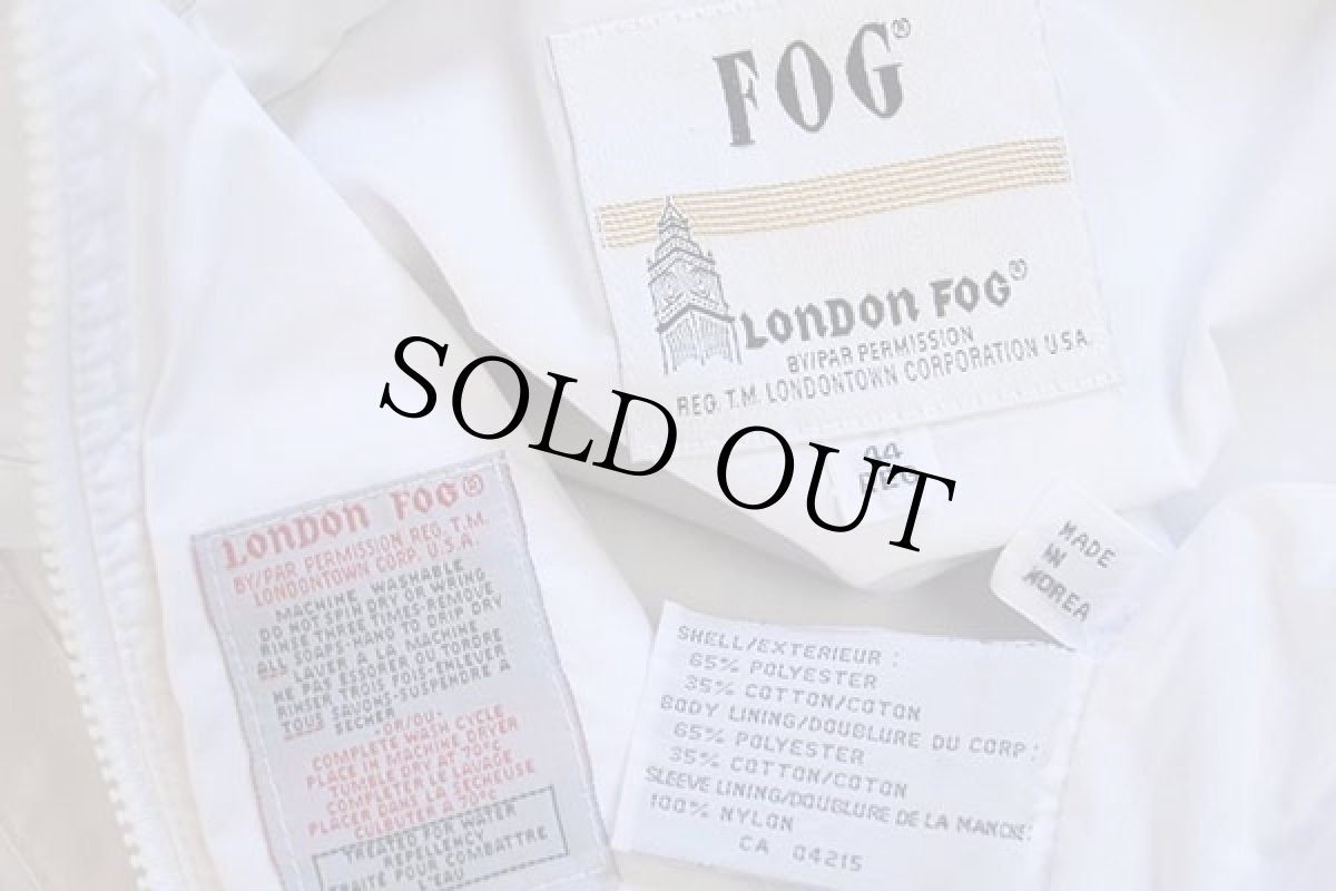 画像4: 90s LONDON FOG セーリングジャケット 白 44R (4)