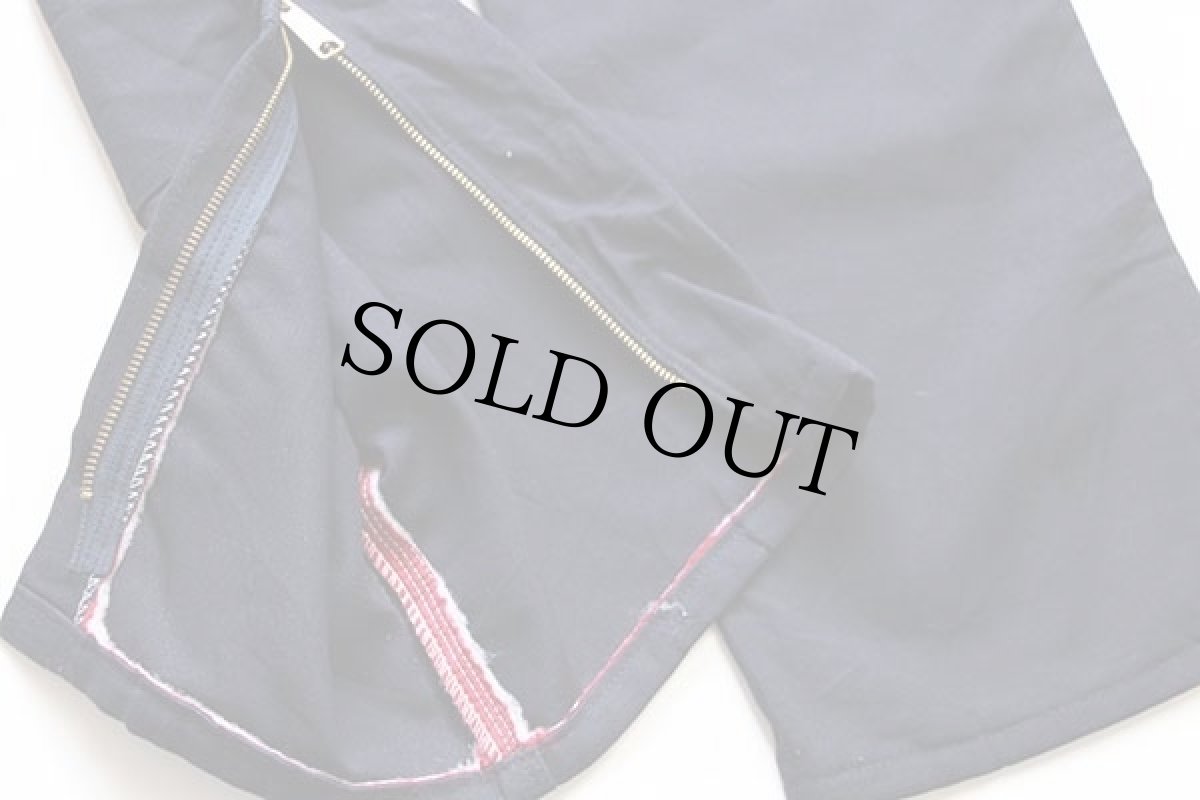 画像8: デッドストック★00s USA製 carharttカーハート ダック地 ダブルニー オーバーオール 濃紺 w34 L30 (8)