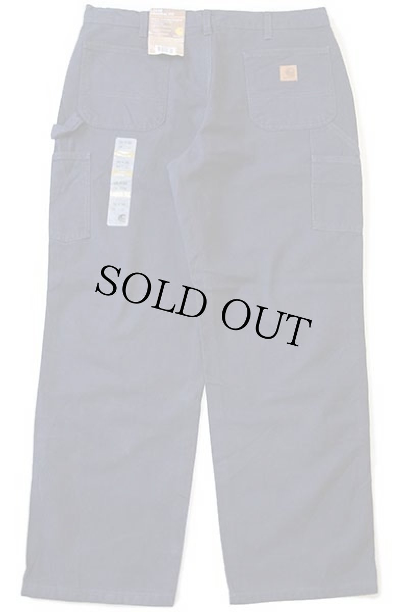 画像3: 未使用★メキシコ製 carharttカーハート ダック地 ペインターパンツ ミッドナイト w38 L30 (3)