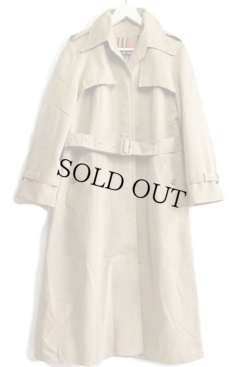 画像2: 80s 英国製 Burberrysバーバリー PRORSUM トレンチコート カーキ (2)