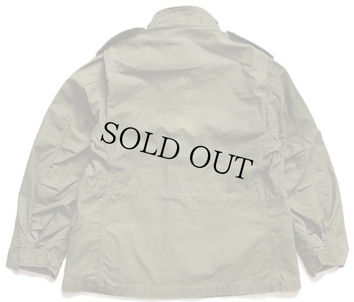 画像2: 70s 米軍 U.S.ARMY M-65 フィールドジャケット オリーブグリーン M-S (2)