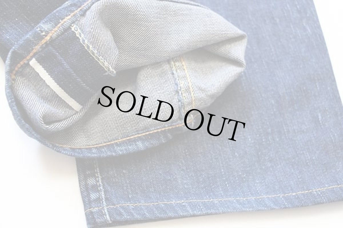 画像9: 60s USA製 Leeリー 101Z サイド黒タグ 耳付き デニムパンツ w33 (9)