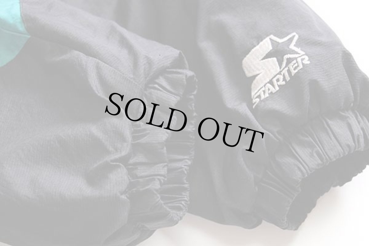 画像6: 90s STARTERスターター NFL MIAMI DOLPHINS 刺繍 プルオーバー キルティングライナー ナイロンパーカー M (6)