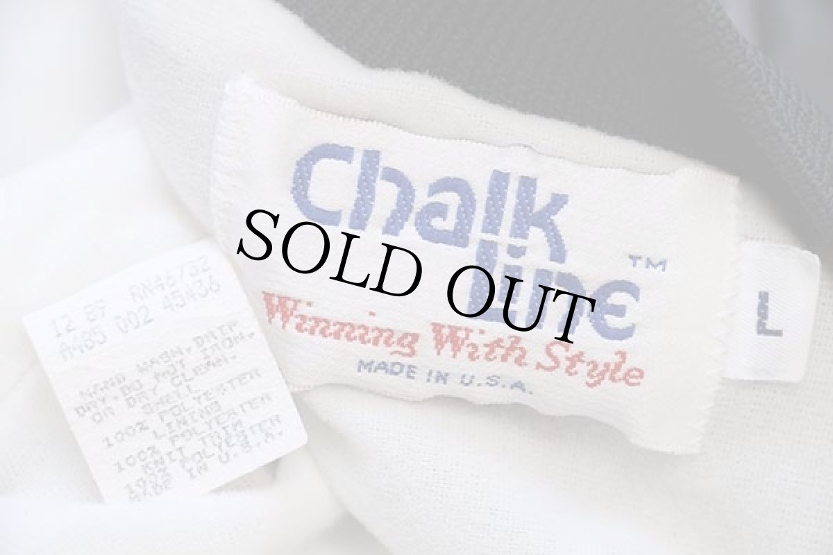 画像4: 80s USA製 Chalk Line NFL CINCINNATI BENGALS 全面プリント ナイロンスタジャン L (4)