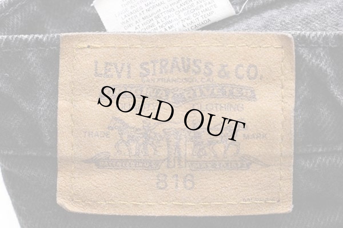 画像6: 90s カナダ製 Levi'sリーバイス 816 ブラック デニムパンツ 14 (6)