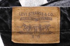 画像6: 90s カナダ製 Levi'sリーバイス 816 ブラック デニムパンツ 14 (6)